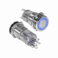 Кнопка LAS2GQF-11ZE/B/N ON-ON