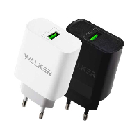 Блок питания  USB 5V 3.0A   WALKER WH-35 + MICROUSB  15W