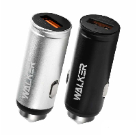 Блок питания  АВТО  5V USB 3000MA    WALKER WCR-23  18W