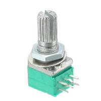 Потенциометр  RK097G 10КОМ 6 PIN 15ММ 