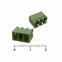 Клемник разрывной 110012694 3.8 ММ 3 PIN XY2500V-E-3