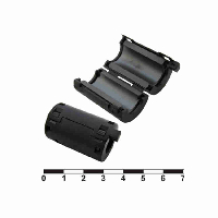 Феррит  ФИЛЬТР НА КАБЕЛЬ ZCAT2132-1130 ЧЕРНЫЙ D=11MM