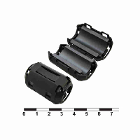 Феррит ФИЛЬТР НА КАБЕЛЬ ZCAT2436-1330A ЧЕРНЫЙ D=13MM