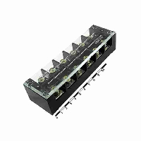 Клемная колодка СЕТЕВАЯ 100A 600V TB-10006  6-ЛИНИИ С КРЫШКОЙ