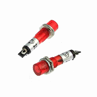Индикатор 220V N-283R   6ММ  КРАСНЫЙ НЕОНОВЫЙ